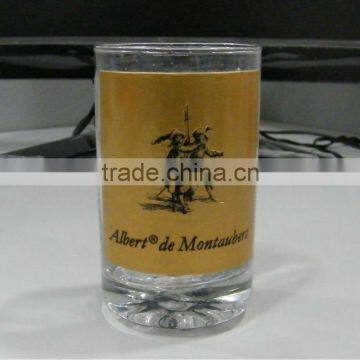 Embossed Aluminum Label, Soft Metal Sticker, Adhesive Label