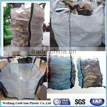 Super PP Big Bag for Firewood Packing/Potato Ventilated PP Big Bag