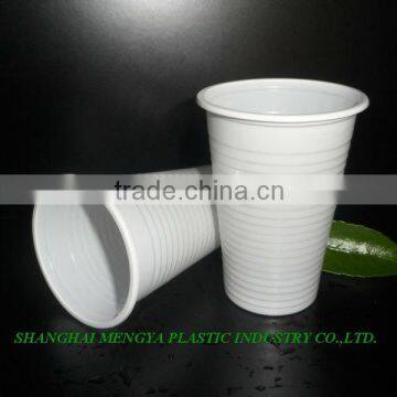 White PP Disposable Cup 7 OZ For Beverage