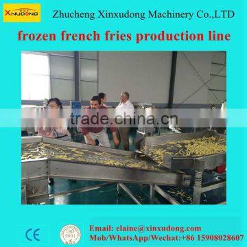 frozen french fries production line