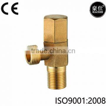 full brass water triangle valve