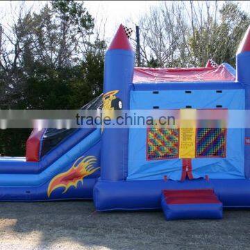 Inflatable Race Car Bouncer Combo With Slide photo-2