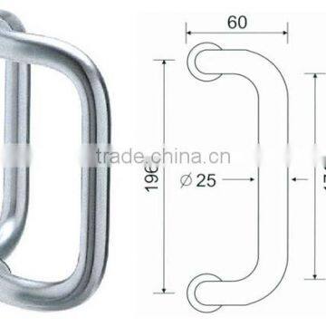 Stainless steel tubing pull handle