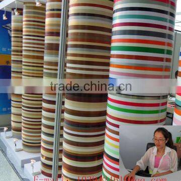 2mm Width Solid Color and Wood Grain Color PVC Edge Banding photo-5