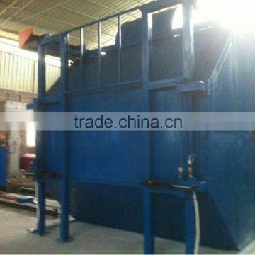 Rotomolding machine manufacturing pots