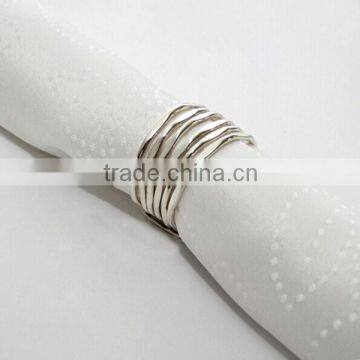 SRA0024 Table Napkin Ring Stylish Circles Ring Stainless Steel Jewelry Fashion Napkin Ring