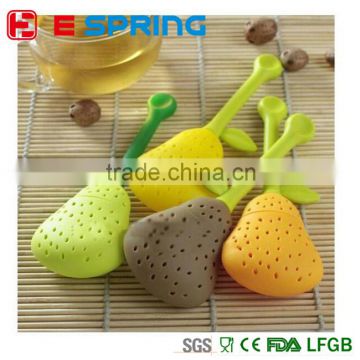 100% Food grade orange pear herbal silicone infusion tea