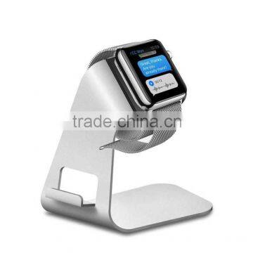 Hot selling for apple watch metal stand, 2 in 1 aluminum alloy stand holder for apple watch/iPhone