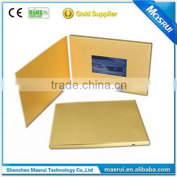 Chinese Exports Wholesale 4.3 Inch 3D Birthday Card / Wedding Invitation Video Card used for Promotion