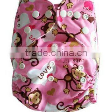 Free Shipping Infant Cloth Diaper,Naughty Baby 2015 New Prints Washable PUL Baby Cloth Diaper photo-5