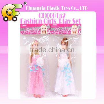 11.5" Solid Body Beautiful Bendable Doll 2 Models photo-5