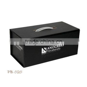 handheld counter cardboard display box/marble stone display box PB020