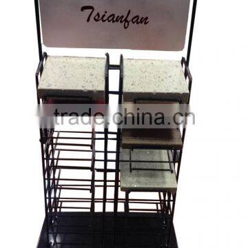 SR514 Metal Merchandising display for Quartz stone