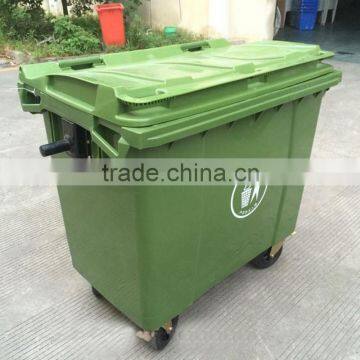 660 liter garbage bin