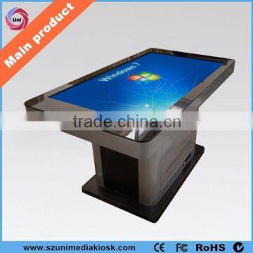 Multi-purpose wifi water proofed LCD 42 inch entertainment touch screen table manufacturer