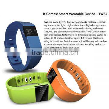 Cheapest bluetooth bracelet manual with sms for senior health