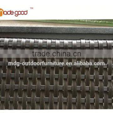 Best Selling Aluminum Base Rattan Outdoor Double Chair Furniture With Color for Patio photo-2