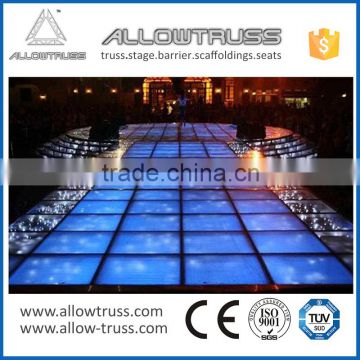 2016 hot sale cheap portable aluminium stage , acrylic wedding stage