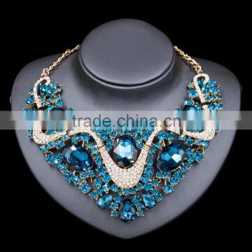 African 2016 Fashion Necklace and Earrings Sets/ beautiful jewelry beads set