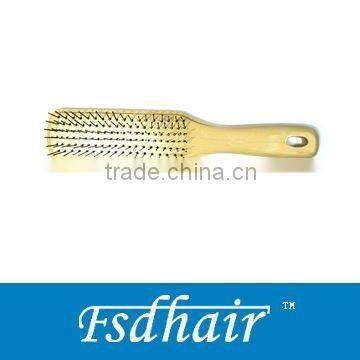 Wooden Bristles Hair Brush