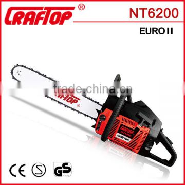 gas chainsaw 6200 with Japan Walbro carburetor