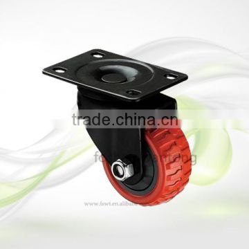 4 Inch Industrial Double Bearing Medium Duty Hardware Caster Wheel