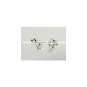 SILVER STAR EARRINGS 15703