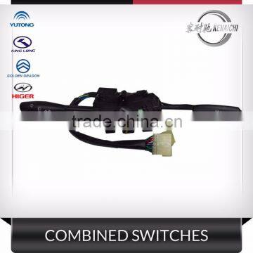 original quality bus double lever combination switch King Long Yutong HIGER Golden Dragon aftermarket parts