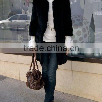 2015 new arrival genuine mink fur coat for women MC01