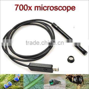 700X Mini Portable Manual zoom USB Digital Microscope