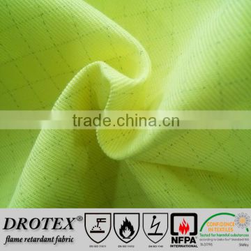 Eco Friendly High Visibility Fabric FR Fabric For Electric And Gas Utility Workers