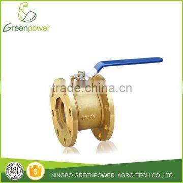 Brass Flanged Ball Valve