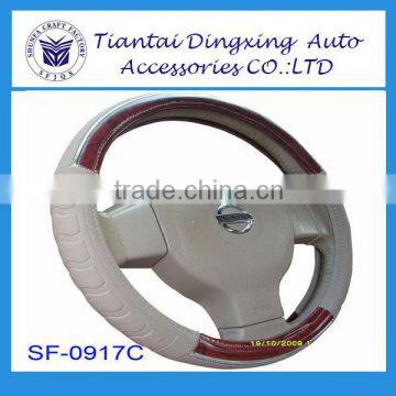 Car Accessories Car Steering Wheel Cover with wooden materials