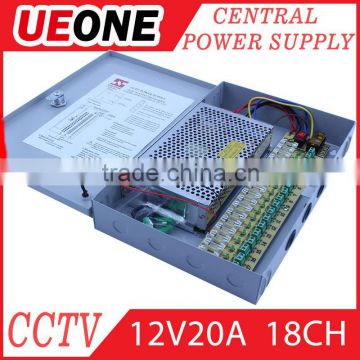 18ch j-120-18CH power supply box 12V10A switching power supply monitoring camera power supply of 18monitoring power supply box