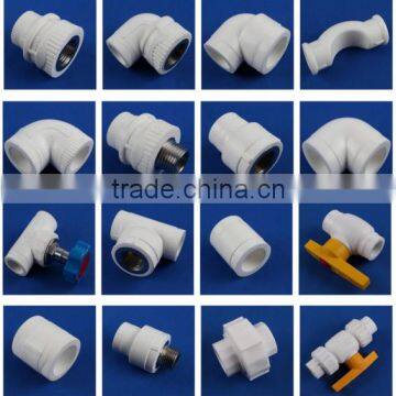 all types of ppr pipe fittings sizes and price list