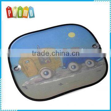 Customized side window car sunshades with holes