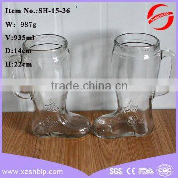 2016 Hottest Shoe Shaped Glass Bottles Wholesale Canada