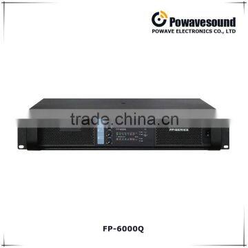 FP-6000Q powavesound subwoofer amplifier 4 channel 5.1 amplifier