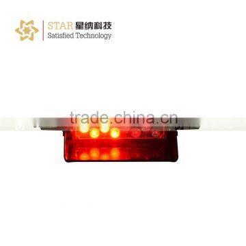 1W*8LED Visor Dash Board Emergency Led Warning Strobe Lights Red/bule (XN-S6-2) photo-2