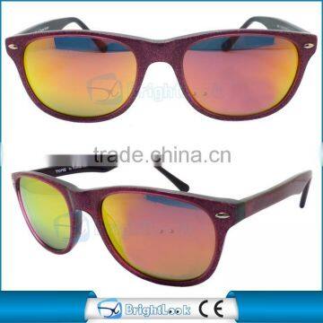 Red frame nice quality western design sunglasses with acetate