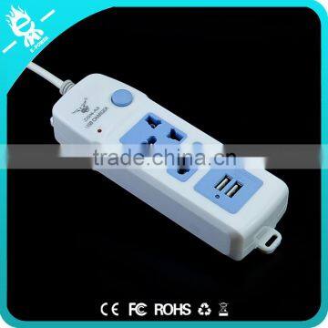 portable mini popular outlet power plug usb electrical socket with switch