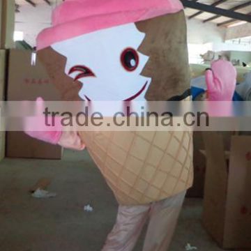 2016 frozen yogurt mascot costume/mascot costume/ice cream mascot costume