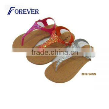 2012 ladies fashionable with sequins sandals