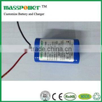 2014 hot sale 18650 1500mah battery with IC chip