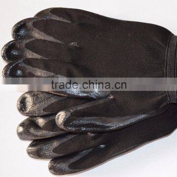 High Quality 13G Nitrile Coated Safety Gloves and Industrial Gloves--nitrile Palm Coated Gloves photo-2