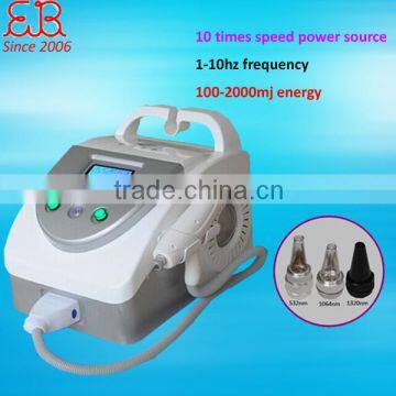 Brown Age Spots Removal 2000mj Tattoo Removal Machine Varicose Veins Treatment /q Switch Nd Yag Laser /laser Tattoo Removal