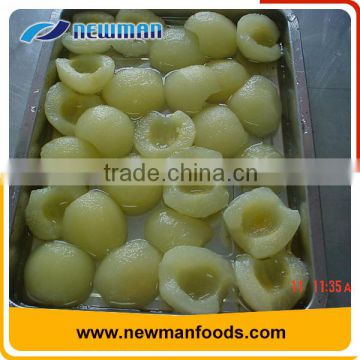 Top quality light syrup sweet healthy canned pear for sale