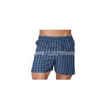 PLAID BOXER SHORTS