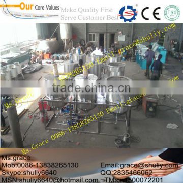 Reliable cooking oil refining machine /crude edible oil refined machine /peanut oil refining machine 0086-13838265130