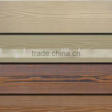 Customsize China Factory Soundproof Non-Asbestos Fiber Cement Boards Type Wood Plank for Flooring